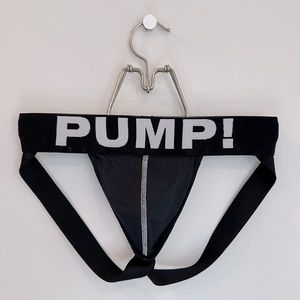 Pump! Men’s Classic Jock - Black (Medium)
